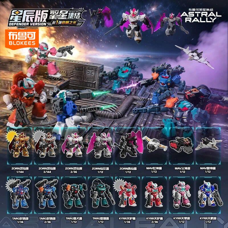 Model Kit Mecha - Blokees Astral Rally Defender Versie Vol.1