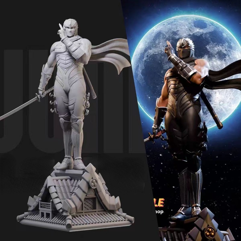 Model Kit Kotobukiya - 1/24 Miniatuur Zwart Gewaad Ninja Ryu