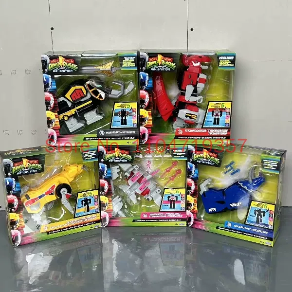 Model Kit Megazord - Originele Playmates MMPR Re-Ignition 5-in-1 Combinable
