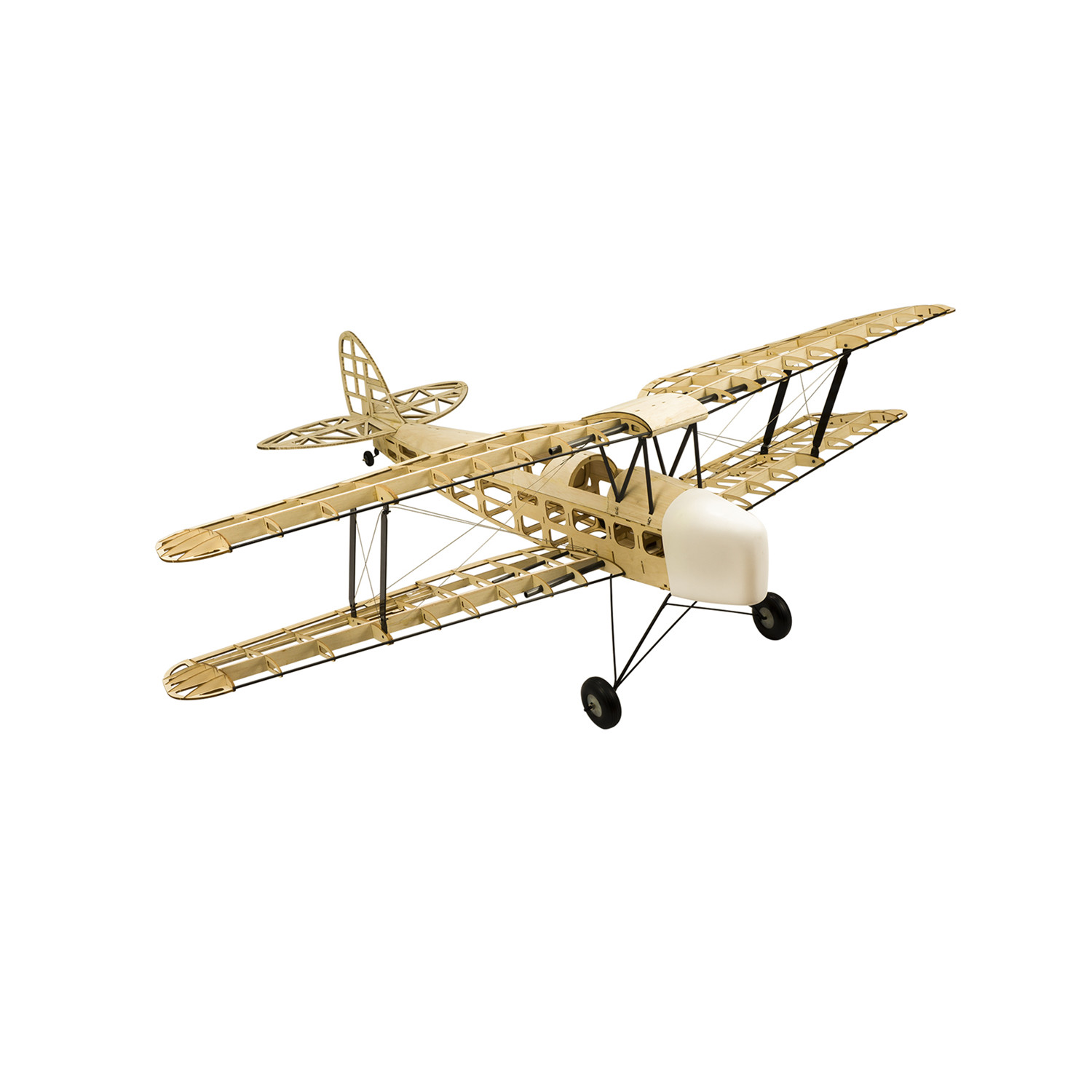 Model Kit Frame - RC-vliegtuigen Lasergesneden balsahouten vliegtuigkit Nieuw TigerMoth