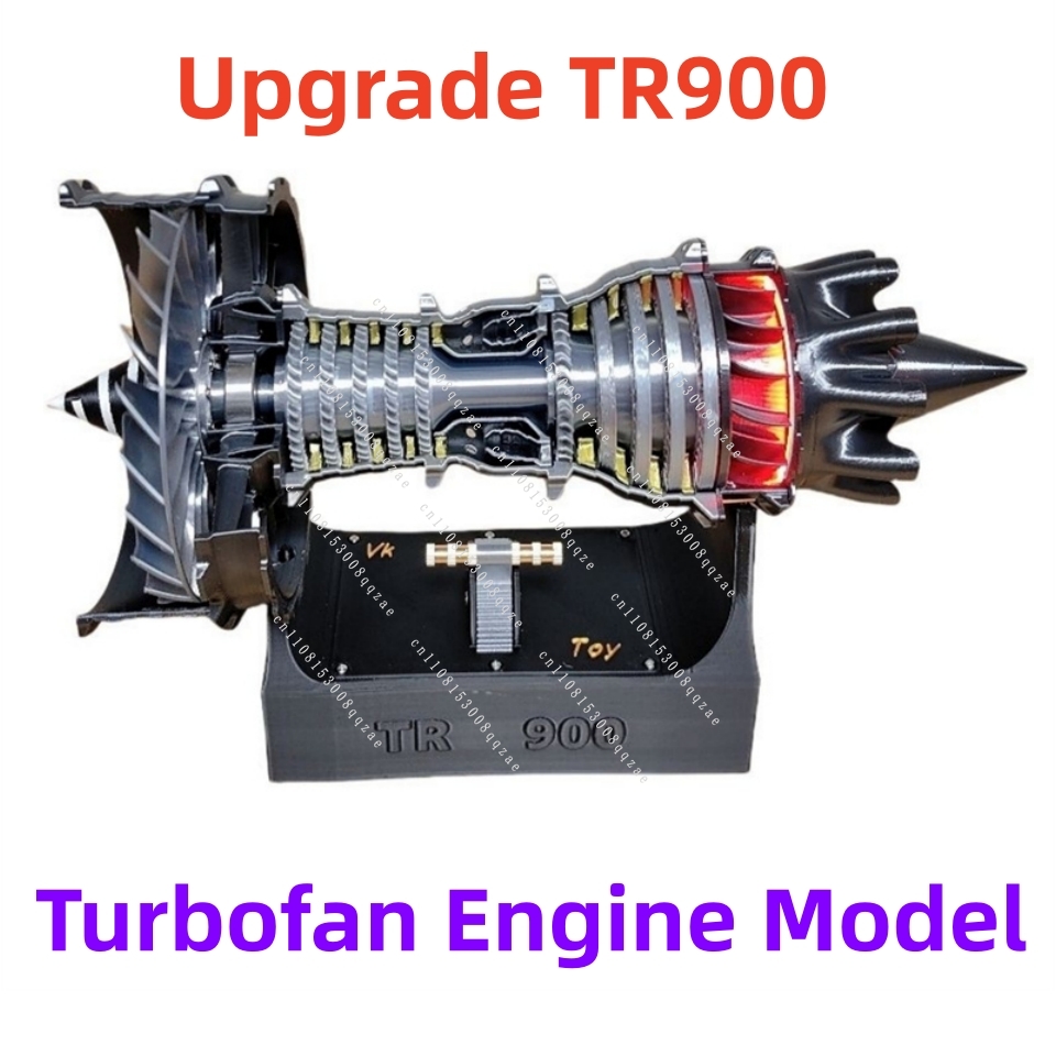 Model Kit Jet - Upgrade TR900 Turbofan-motormodel DIY-montagekit Hoge snelheid