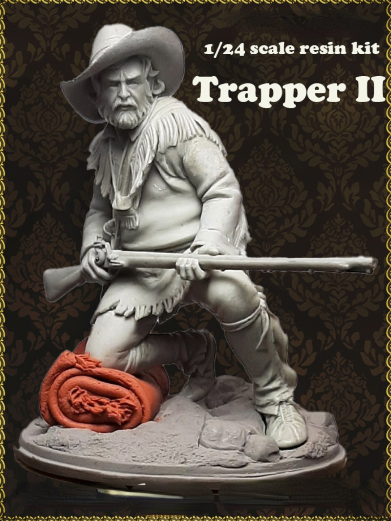 Model Kit Entry Grade - 1/24 Schaal Oude Musketier Hars Lichaam