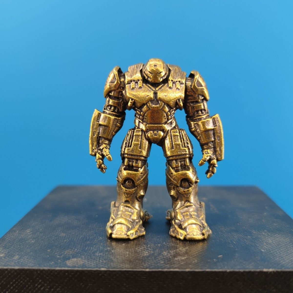 Model Kit Mecha - 55mm Koperen Sculptuur Soldaat Model Beeldjes