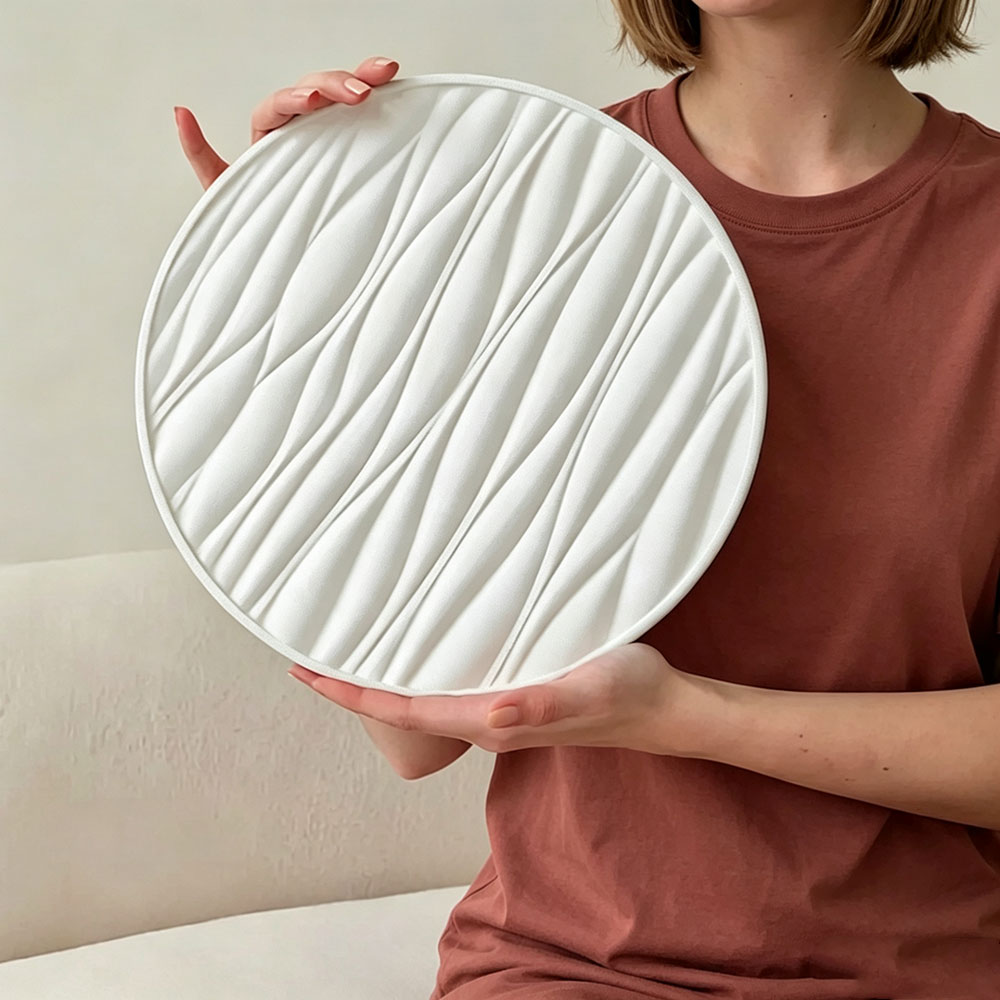 Model Kit Resin - Grote ronde siliconen mal voor trays,