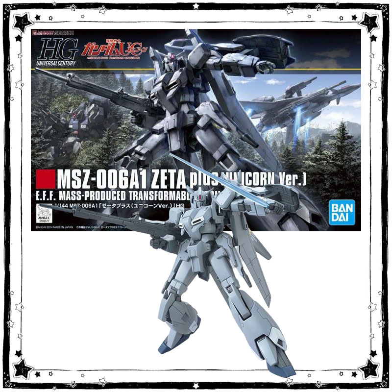Model Kit Zeta Gundam - Bandai Gundam Model Kit Anime Figuur
