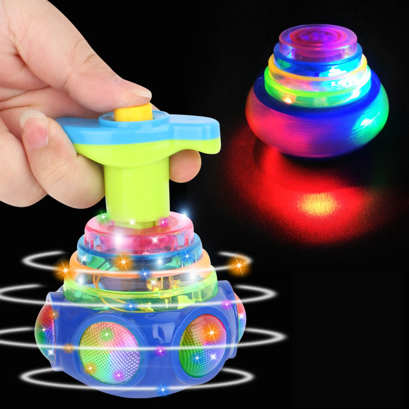 Model Kit Ufo - UFO Knipperende Tol Kids Gyro Light