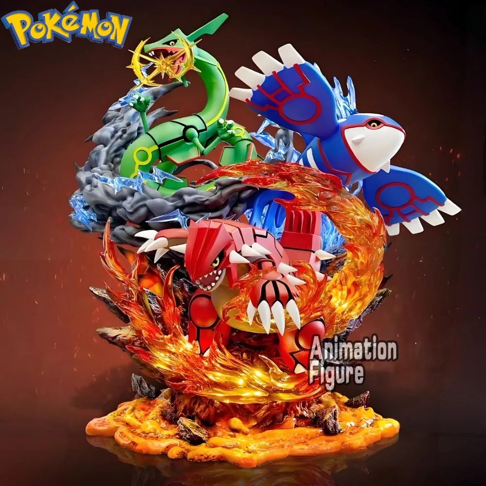 Model Kit Kyogre - 35 cm/13.78in Anime Pokemon Figuur Groudon