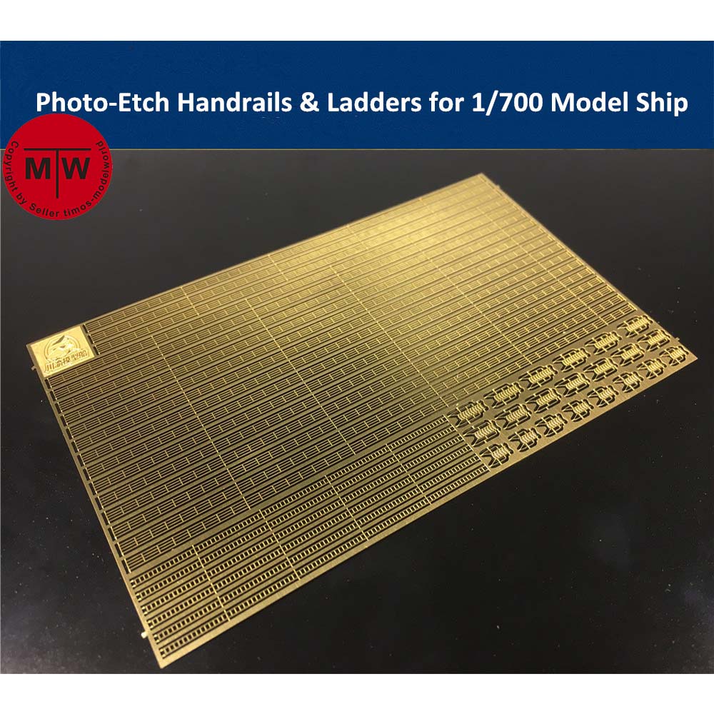 Photo Etch Brass - Foto-Geëtst Pe Leuning & Ladder Voor