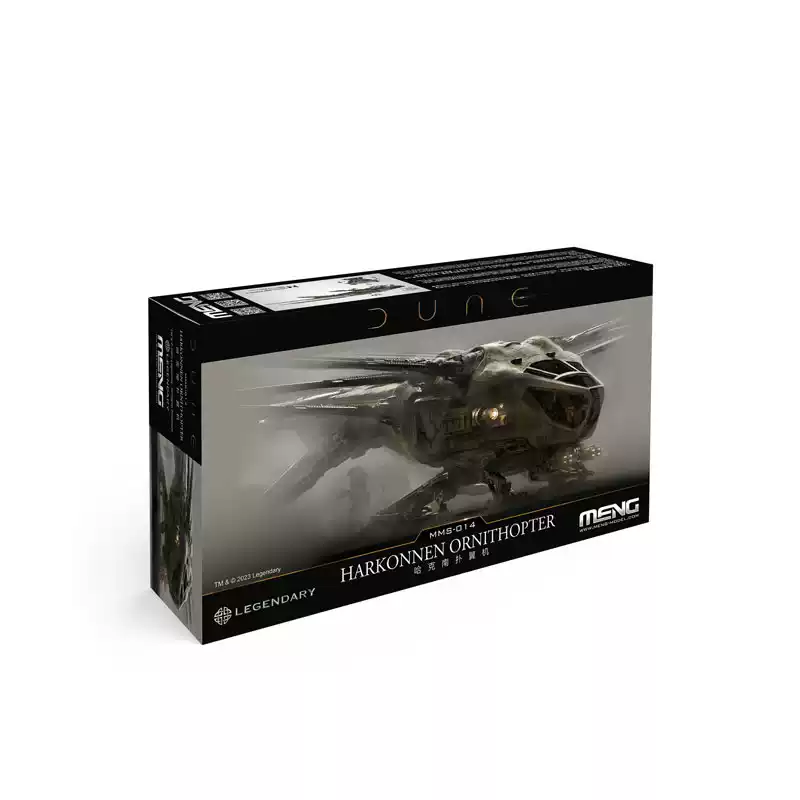 Model Kit Mecha - Lijmvrije kleurscheiding Snap Assembly Harkonan Flapping