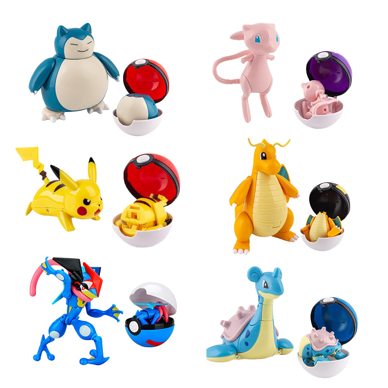 Model Kit Kyogre - Pokemon Deformeerbare Actiefiguren Pokebal Speelgoed Pikachu