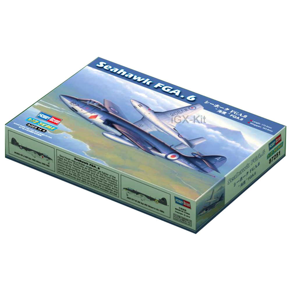 Model Kit Jet - HobbyBoss 87251 1/72 Schaal Britse Seahawk