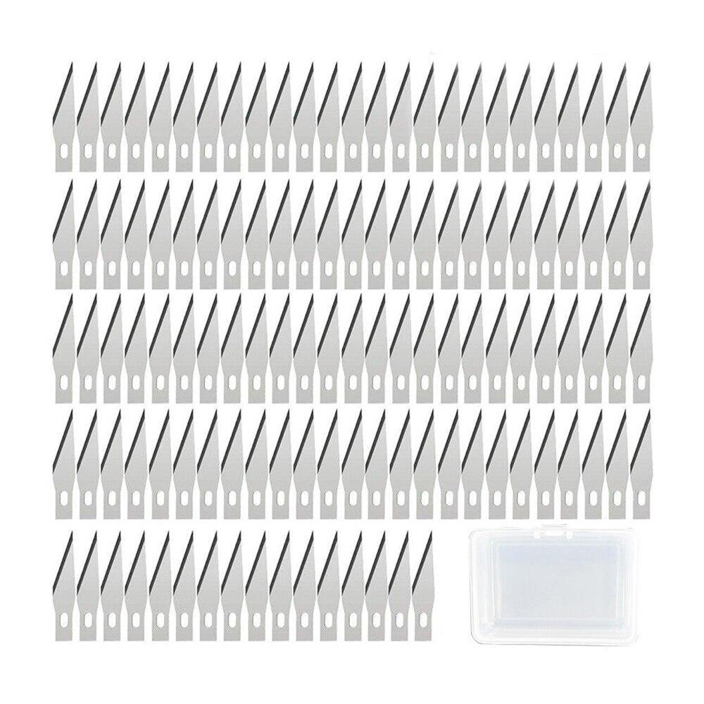 Hobby Knife Blade - 50/100 stuks mesvervangingsmesjes # 11 DIY