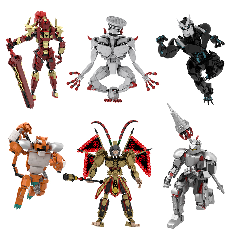 Model Kit Kaiju No 8 - Nieuwe Monsterserie Geassembleerde Handheld Tafelblok Verjaardagscadeaus