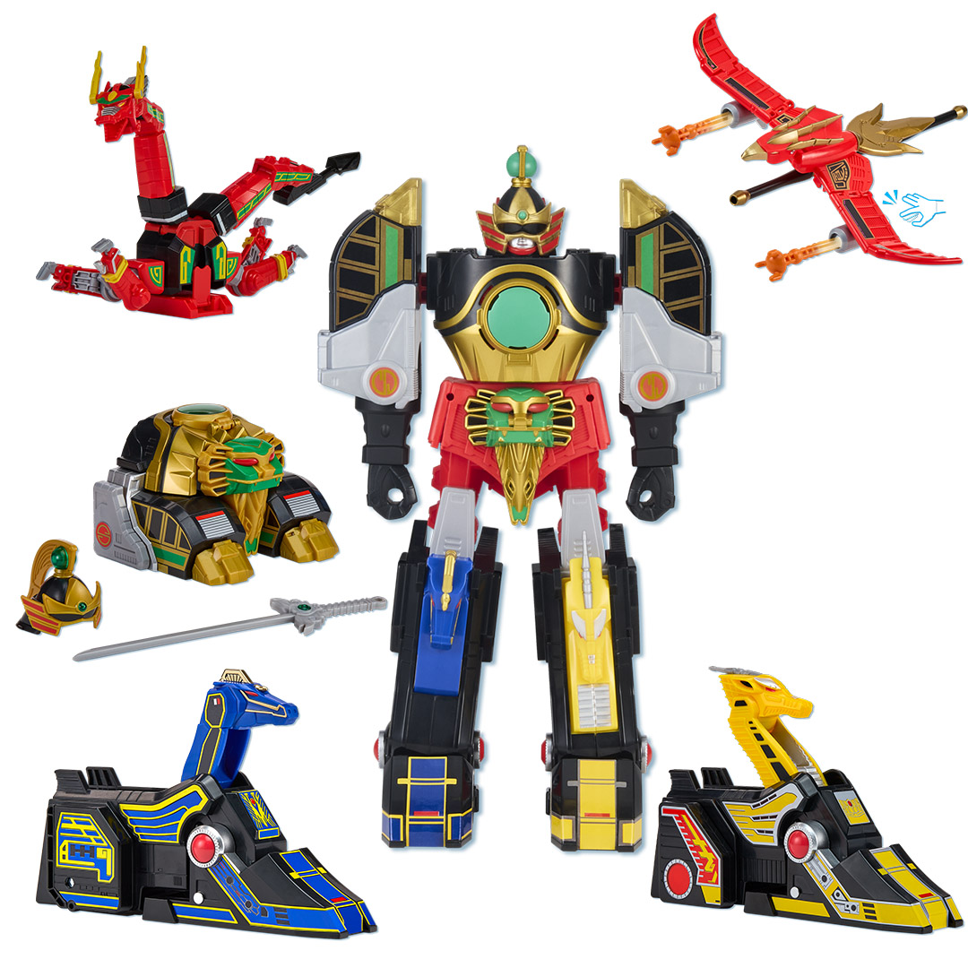 Model Kit Megazord - Playmates Power Rangers Mega Thunderzord Actiefiguur