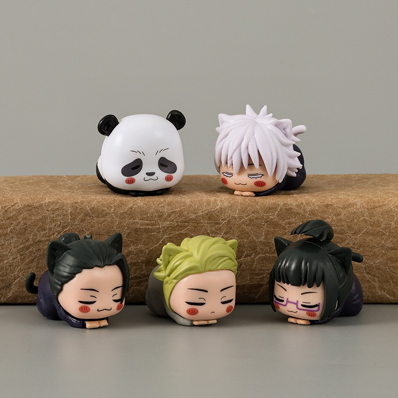 Model Kit Jujutsu Kaisen - 5cm Anime Jujutsu Kaisen Kat Slaapfiguur