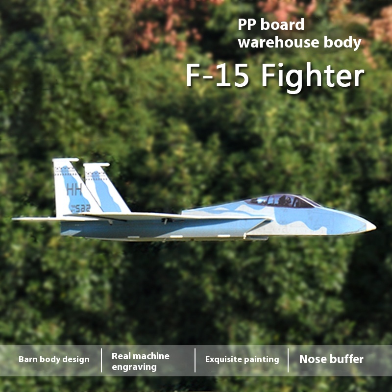 Model Kit Jet - F15 Straaljager 740 mm spanwijdte Pp