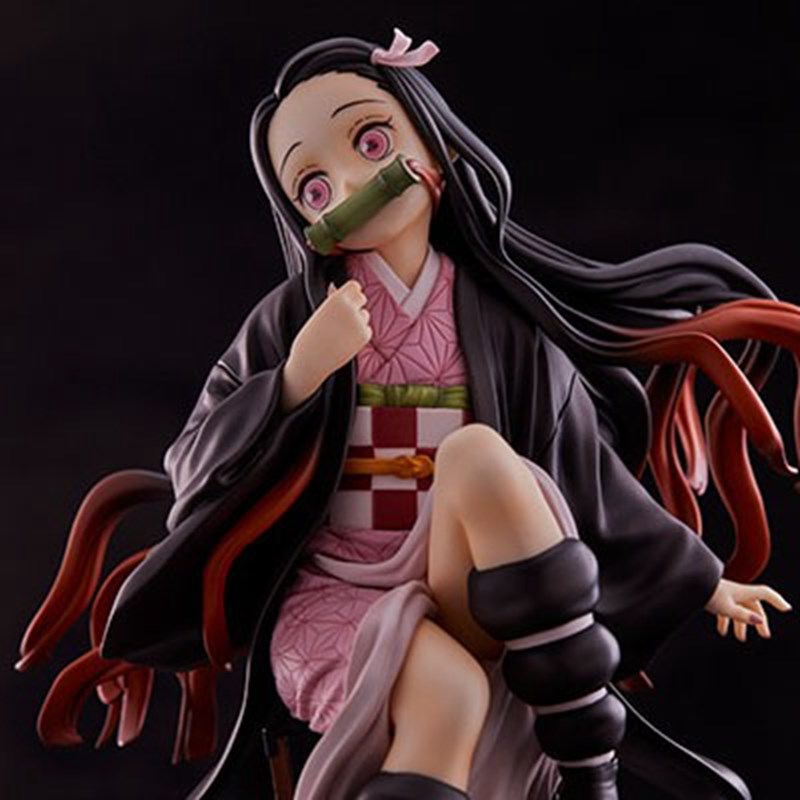 Model Kit Kaiju No 8 - 15Cm Demon Slayer Kamado Nezuko Zittend