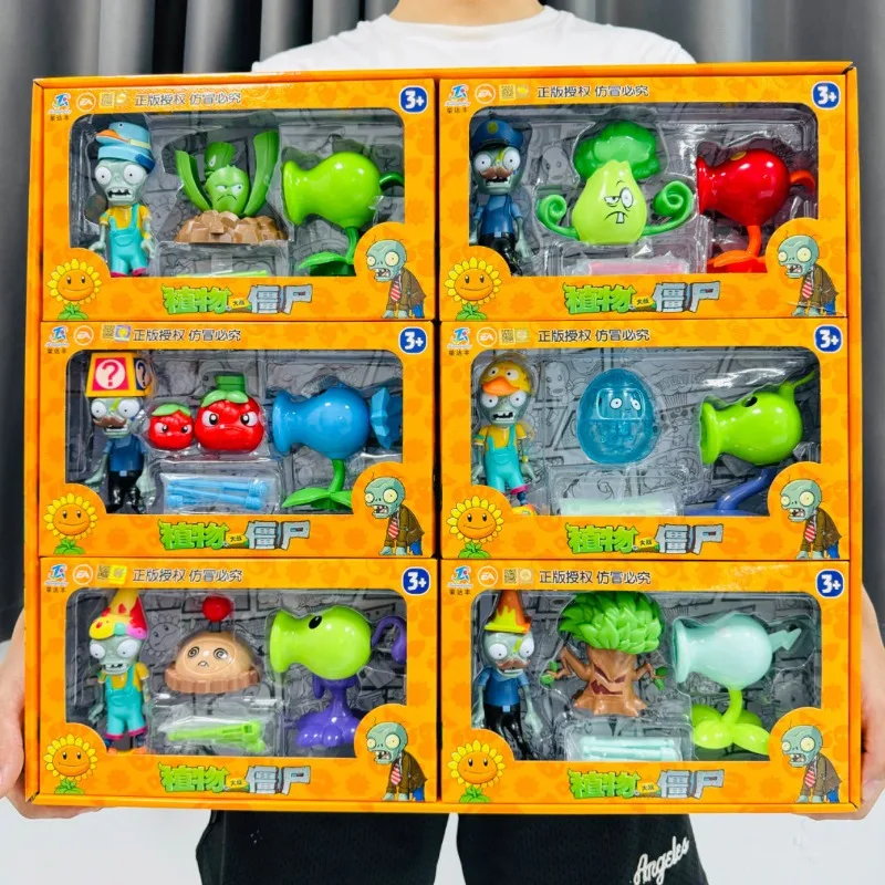 Model Kit Vs Figure - Populaire Plants vs. Zombies complete set
