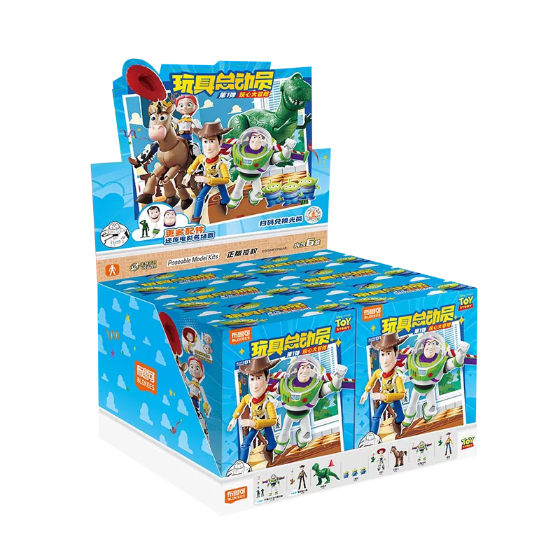 Model Kit Action Figure - 2026 Nieuwe Blokees Originele Pixar Toy
