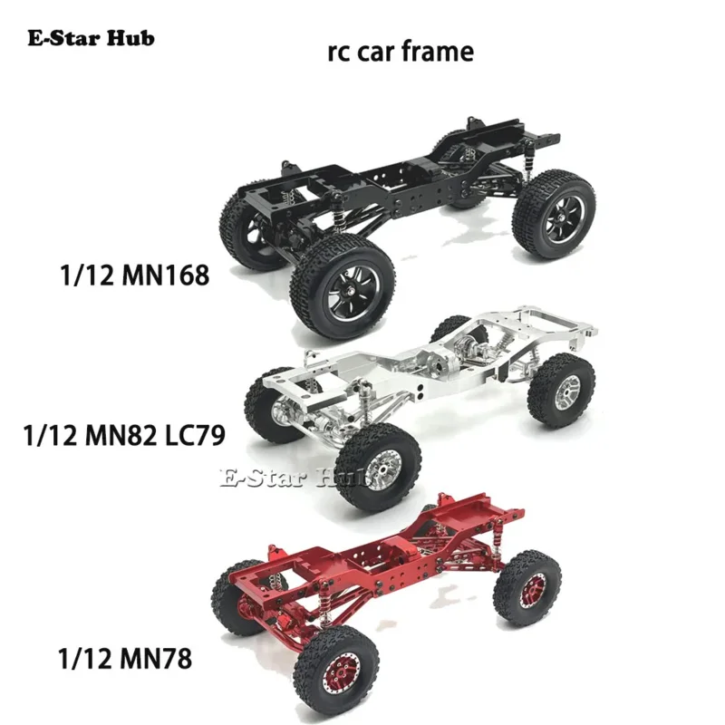Model Kit Frame - RC AUTO Volledig Metalen Chassis Frame