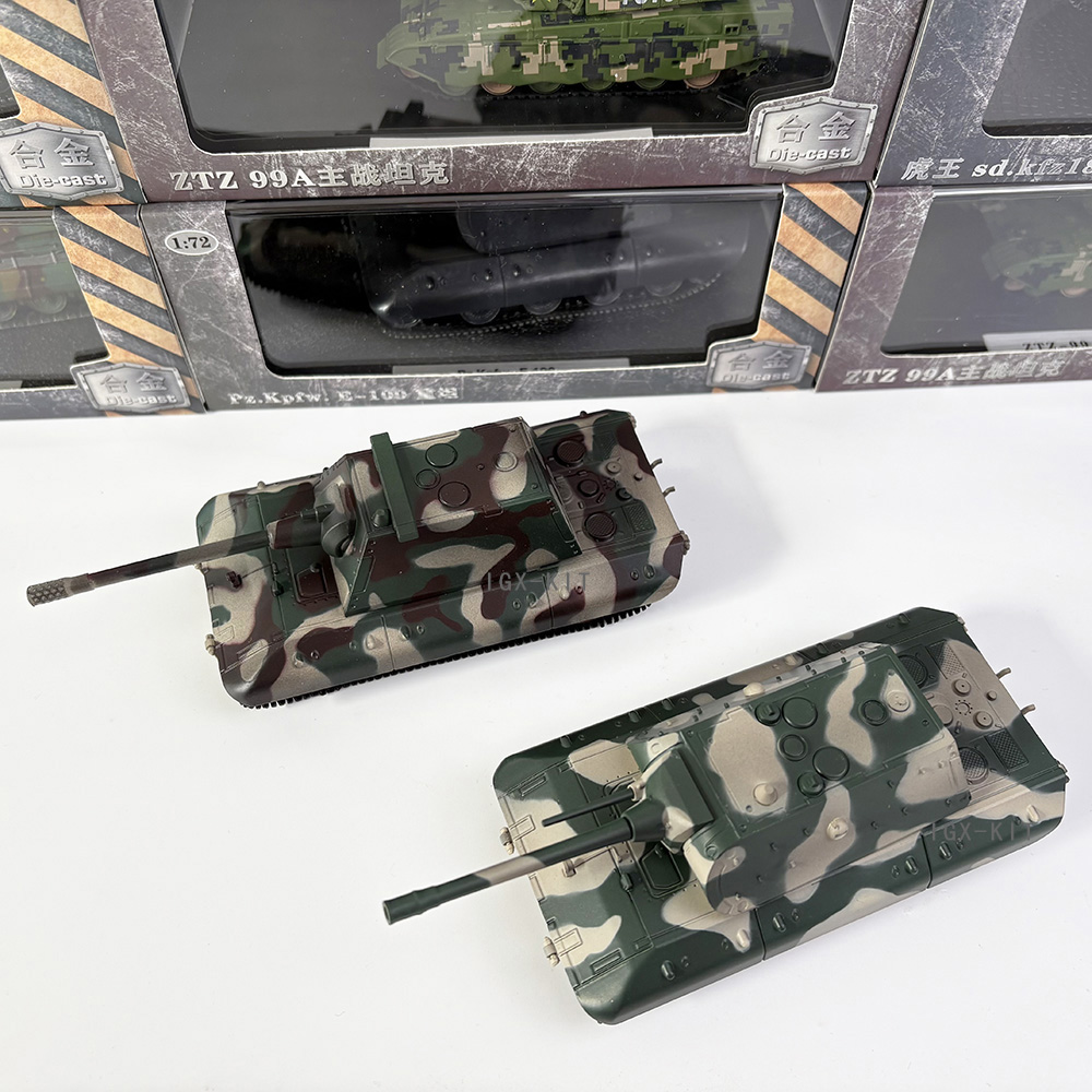 1/72 schaal Duitse E-100 zware - Model Kit Tank recensie en prijs