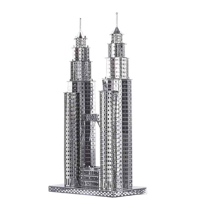 Twin Towers 3d Metalen Puzzels - Model Kit Mecha recensie en prijs