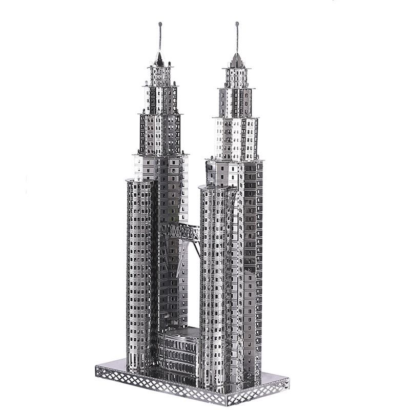 Twin Towers 3d Metalen Puzzels - Model Kit Mecha recensie en prijs