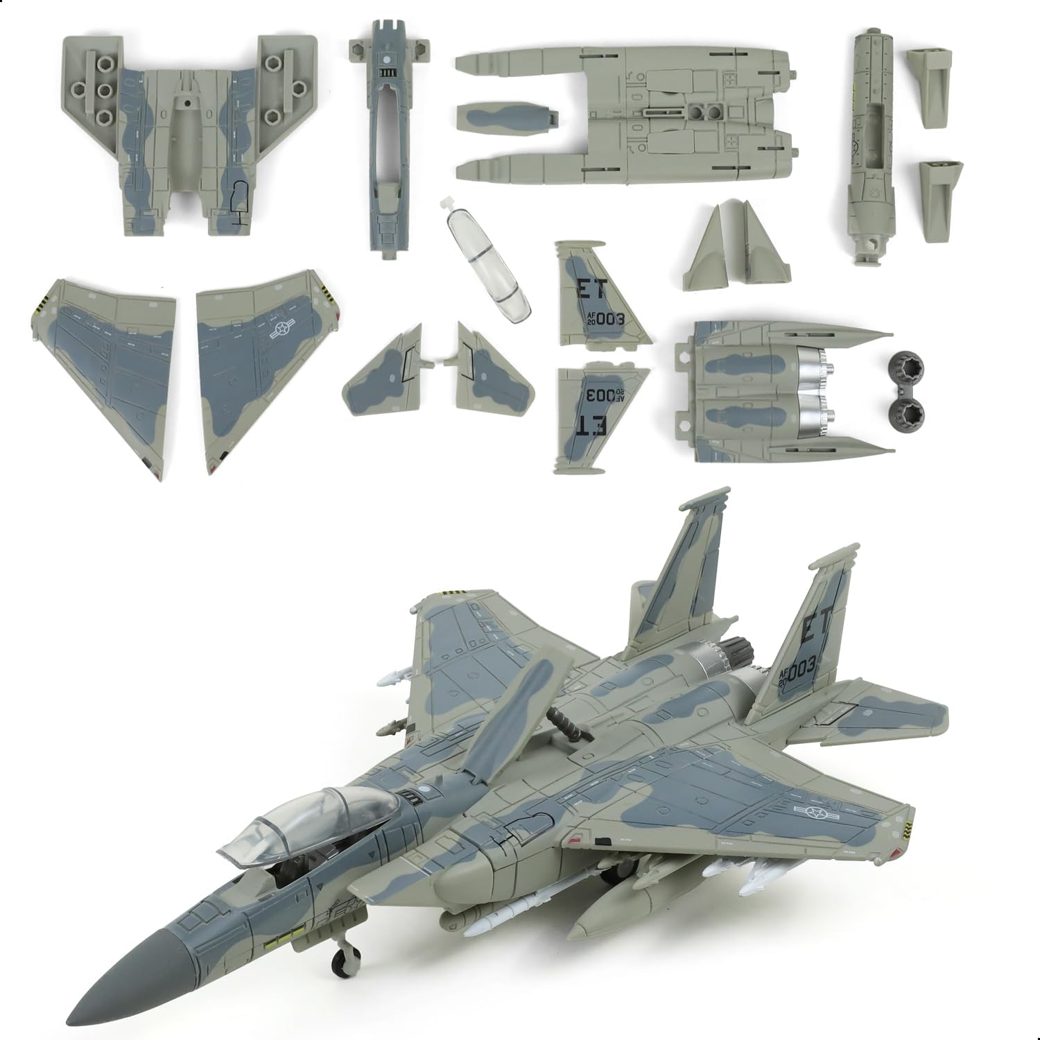 1/72 F-15EX Eagle II Amerikaan - Model Kit Jet recensie en prijs