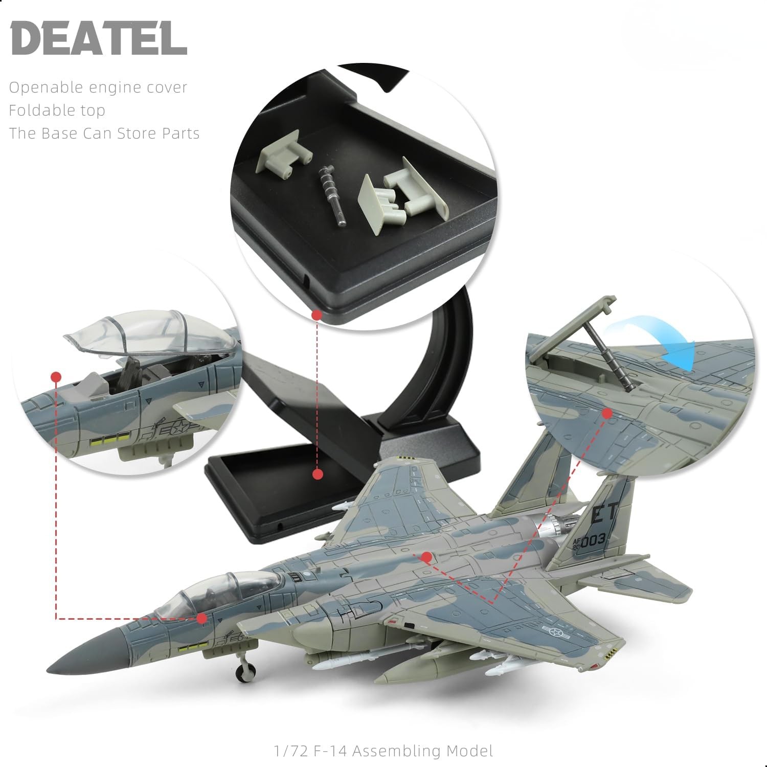1/72 F-15EX Eagle II Amerikaan - Model Kit Jet recensie en prijs