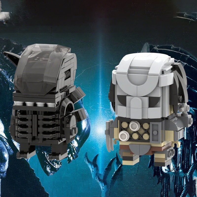 322-delige MOC Predator vs Ali - Model Kit Vs Figure recensie en prijs
