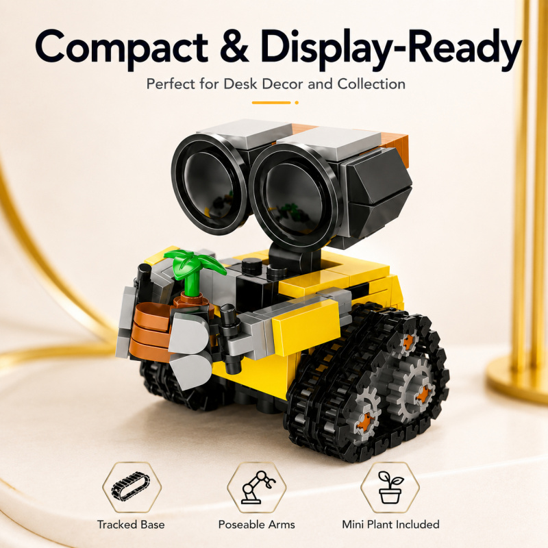 Mini Robot Bouwstenenset, Scha - Model Kit Robot recensie en prijs