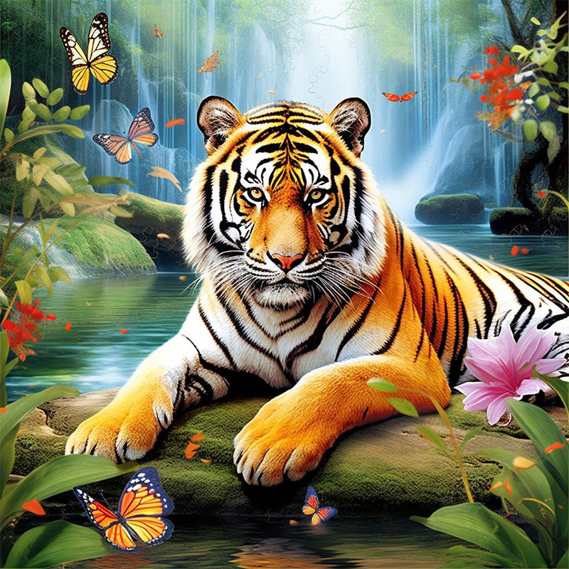 1 set Tiger King Diamond Paint - Model Kit Tank recensie en prijs