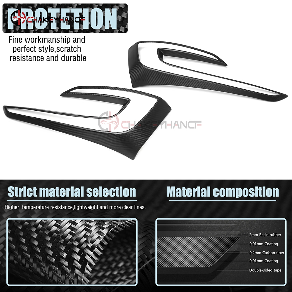 Echte carbon fiber achterlicht - Model Kit Frame recensie en prijs