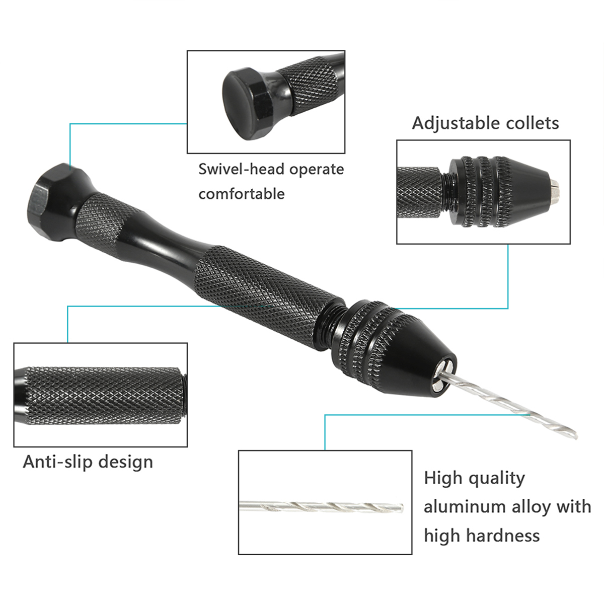49 stks Twist Handboor Set Min - Pin Vice Micro recensie en prijs