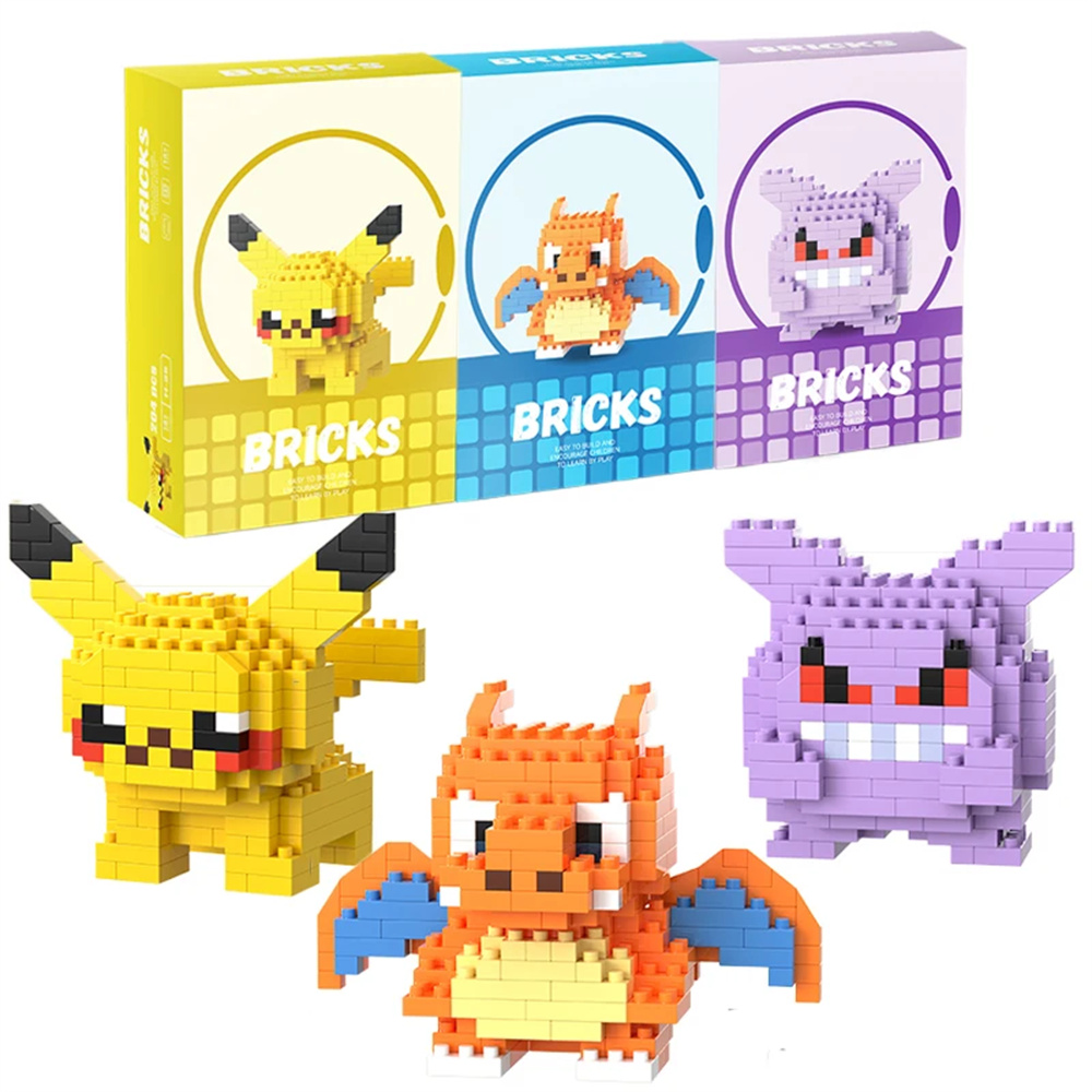Pokemon Micro Bouwstenen Pikac - Model Kit Resin recensie en prijs