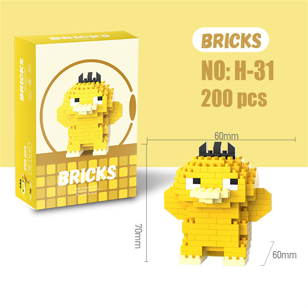 Pokemon Micro Bouwstenen Pikac - Model Kit Resin recensie en prijs