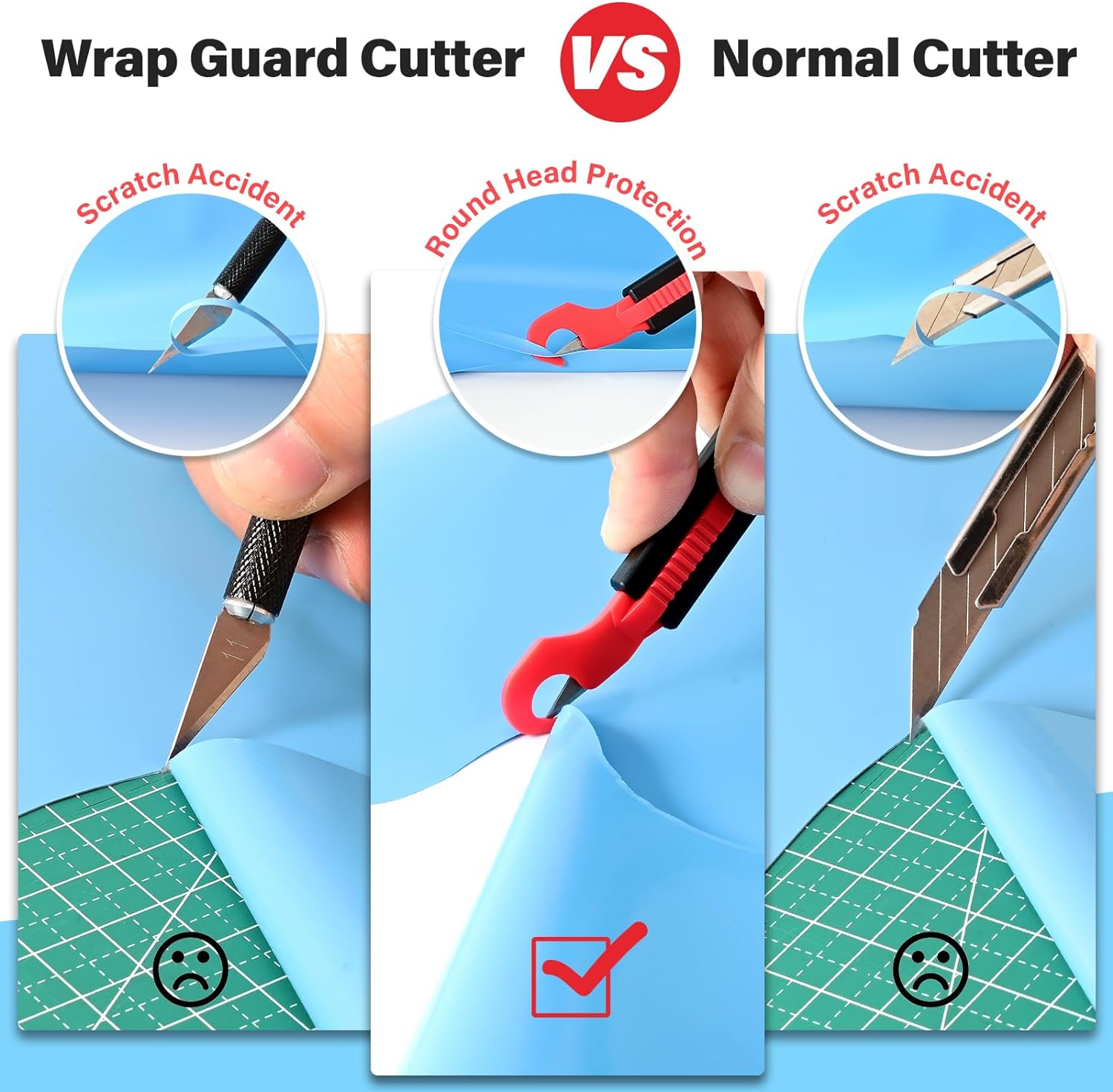 Ehdis 2Pcs Safety Guard Cutter - Hobby Knife Blade recensie en prijs