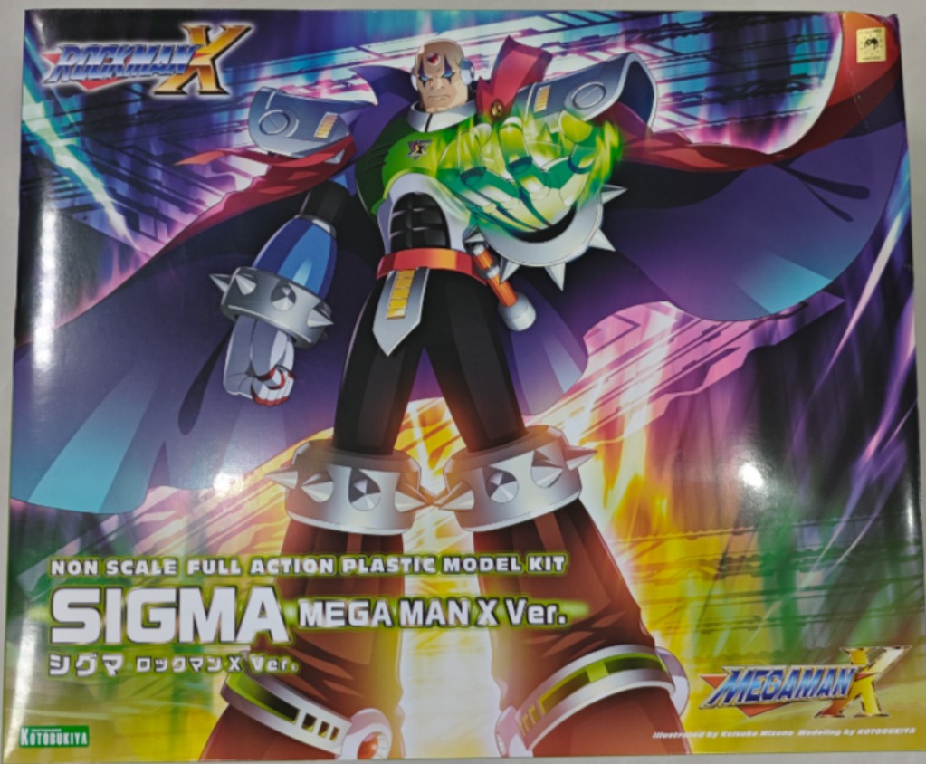 Kotobukiya Sigma Mega Man X Ve - Model Kit Zero Megaman recensie en prijs