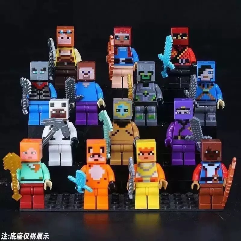 30/60 stuks Cartoon Minecraft  - Model Kit Gundam Bandai recensie en prijs