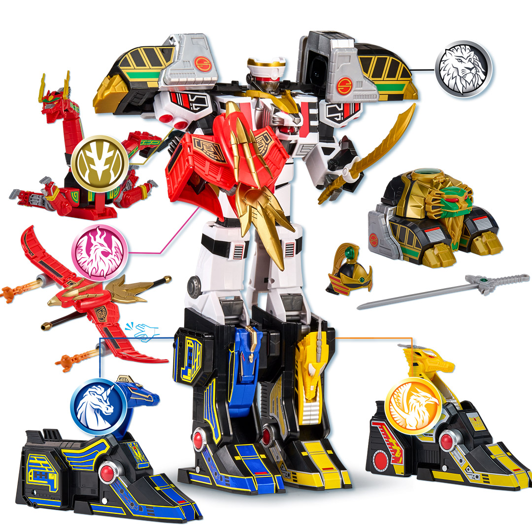 Playmates Power Rangers Mega T - Model Kit Megazord recensie en prijs