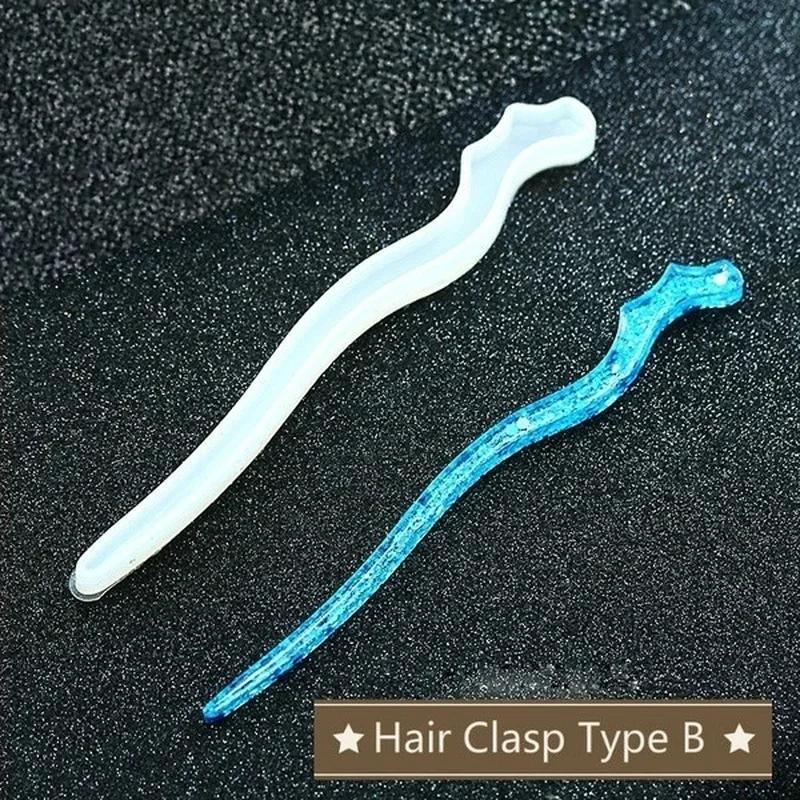 Nieuwe transparante haarspeld  - Model Kit Resin recensie en prijs