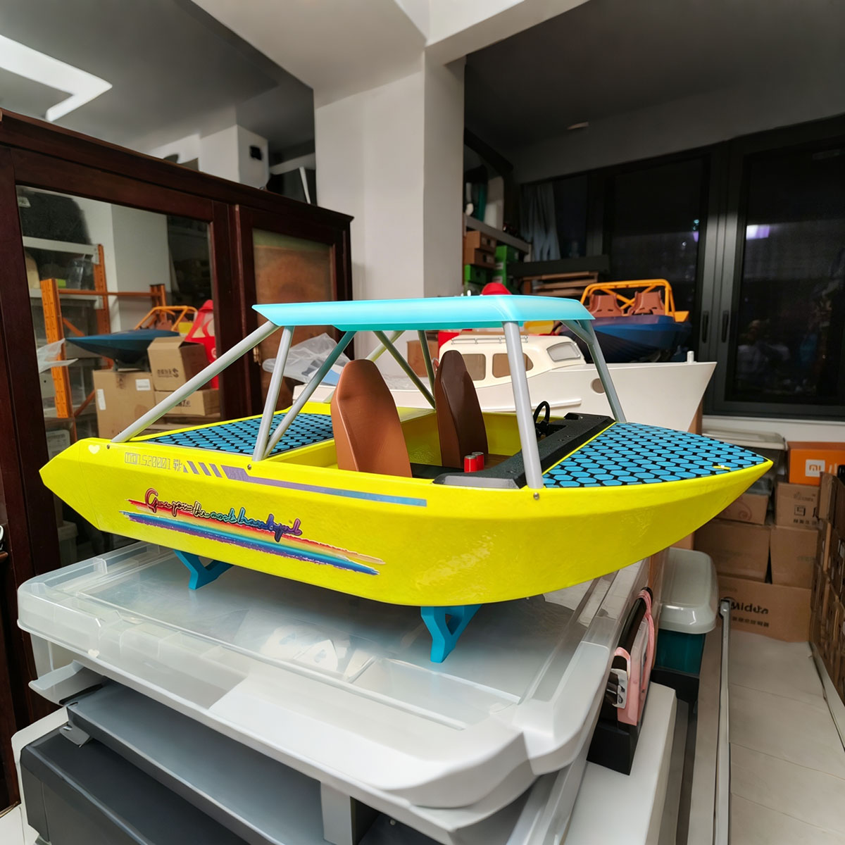 RC-snelheid ​ ​ Boot 64,5 cm m - Model Kit Jet recensie en prijs