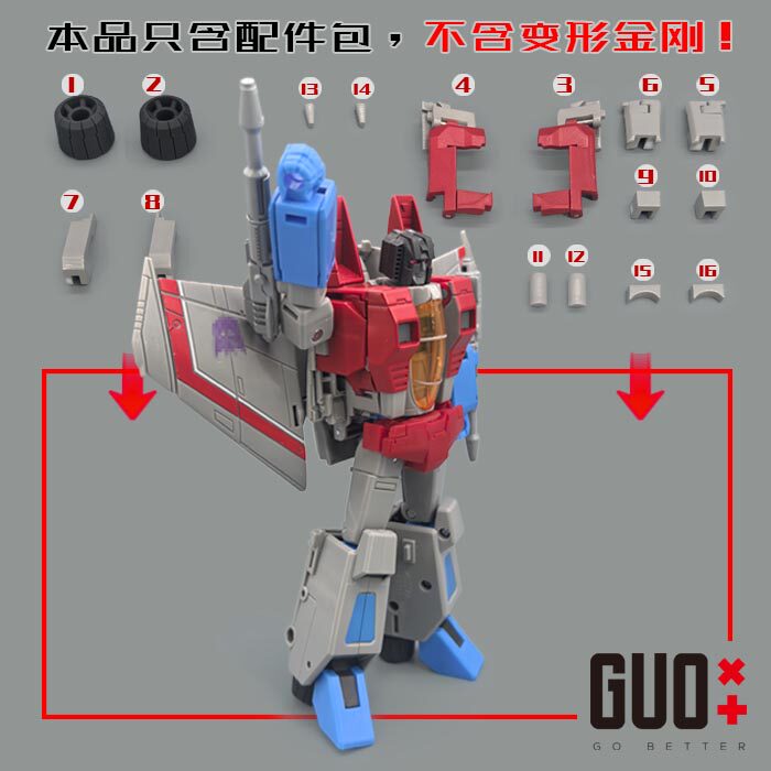 GO BETTER Filler Parts Transfo - Model Kit Robot recensie en prijs