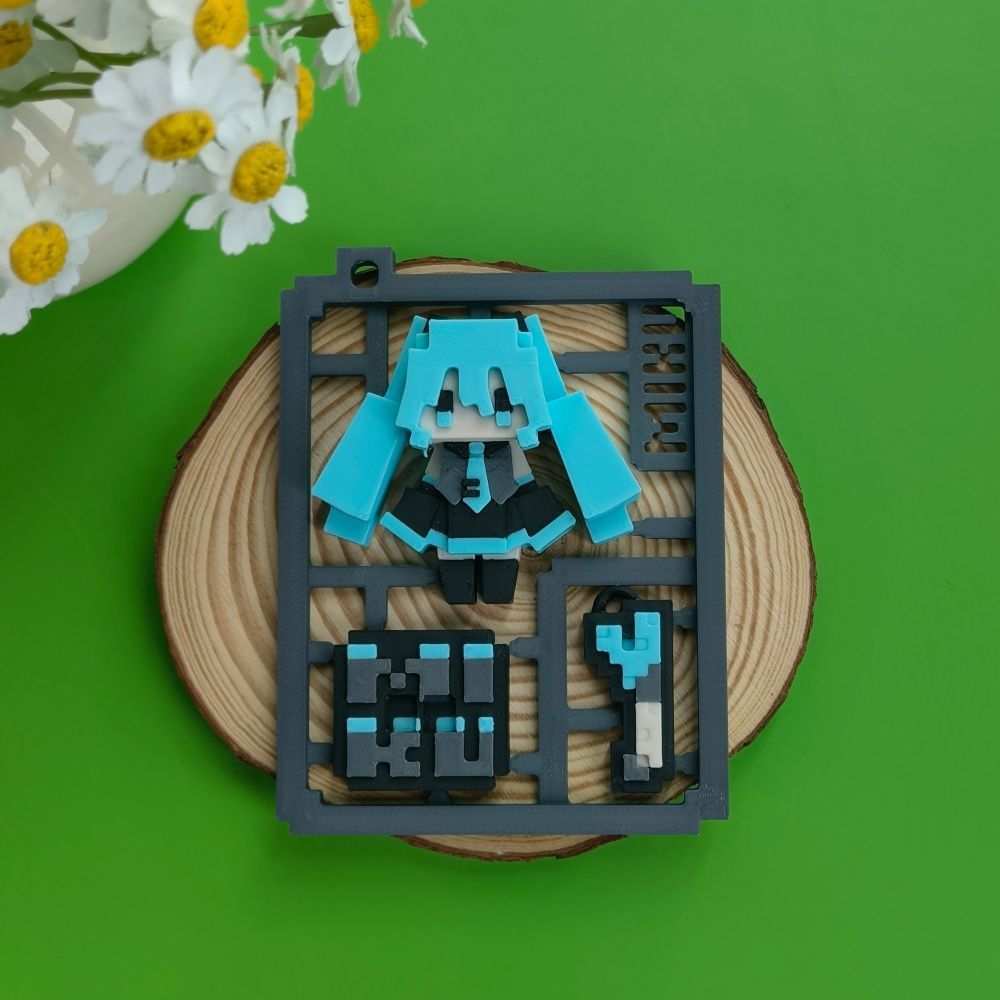 3D-geprint schattig pixel Hats - Model Kit Gundam Bandai recensie en prijs