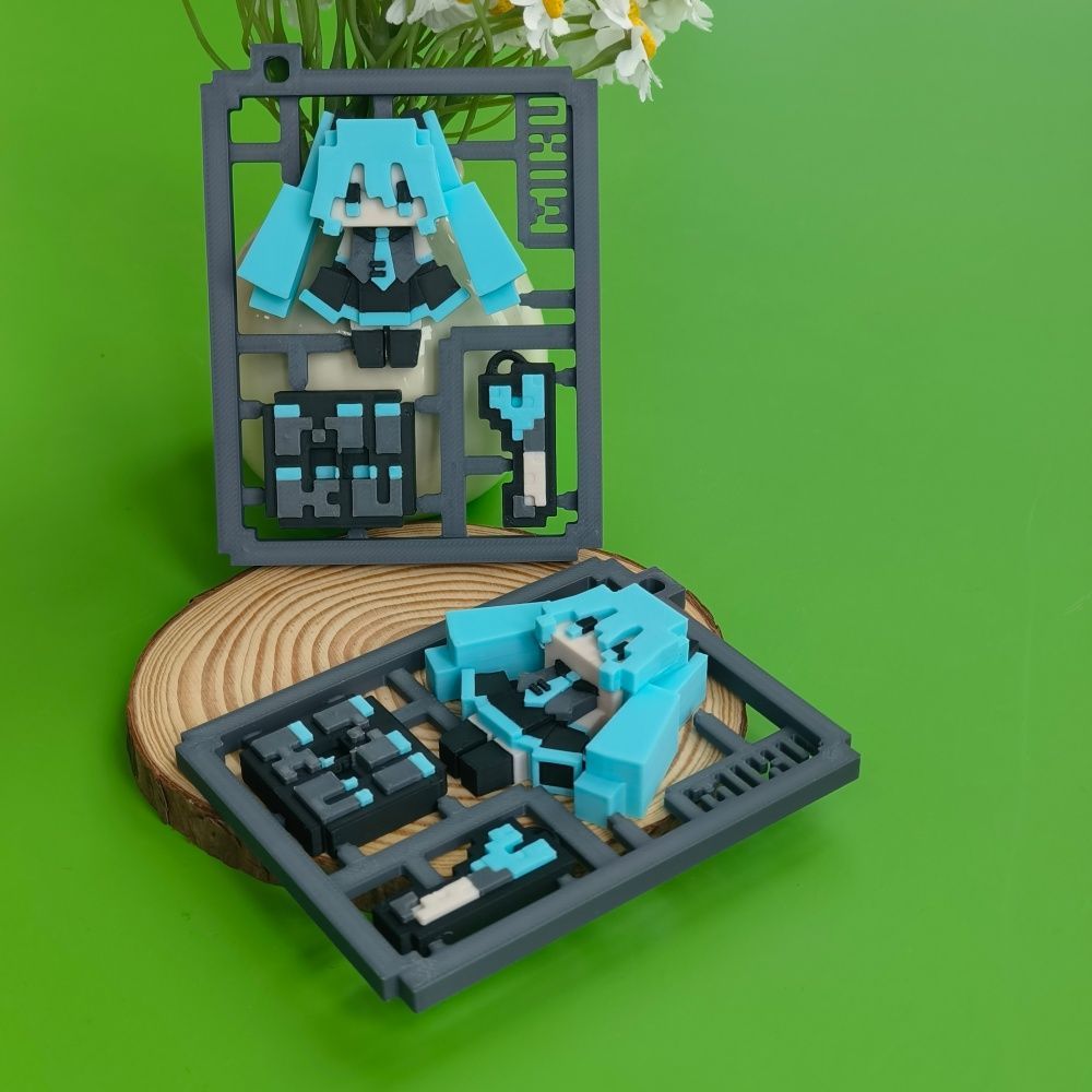 3D-geprint schattig pixel Hats - Model Kit Gundam Bandai recensie en prijs