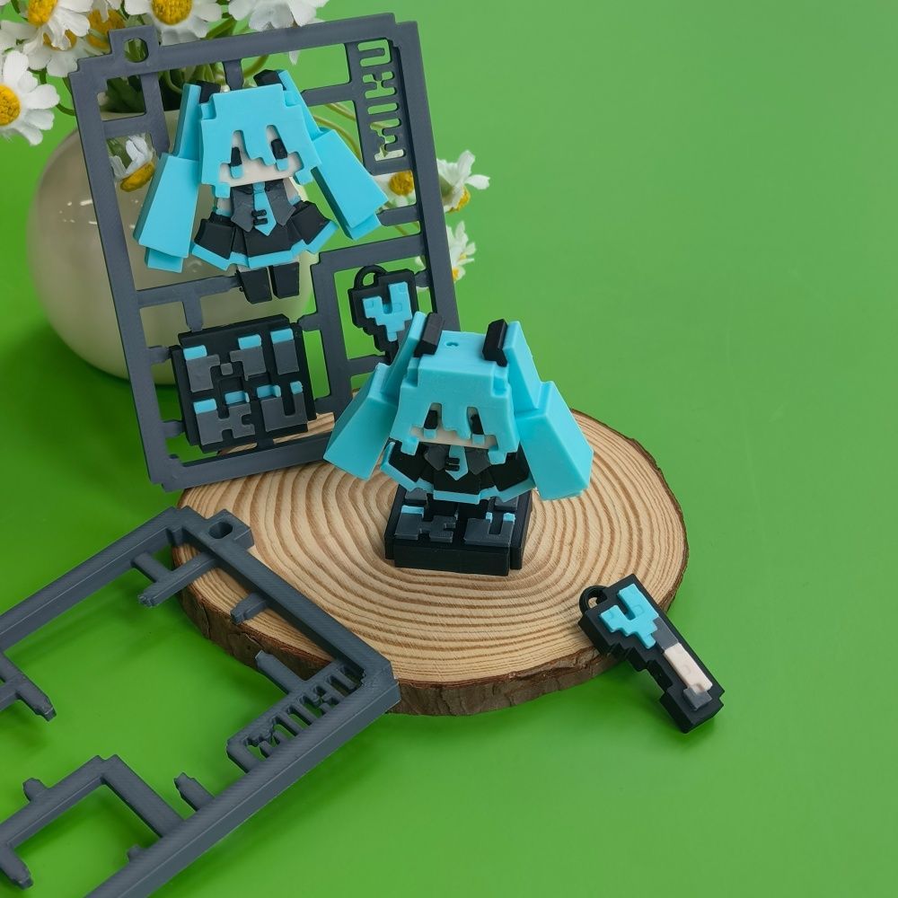 3D-geprint schattig pixel Hats - Model Kit Gundam Bandai recensie en prijs
