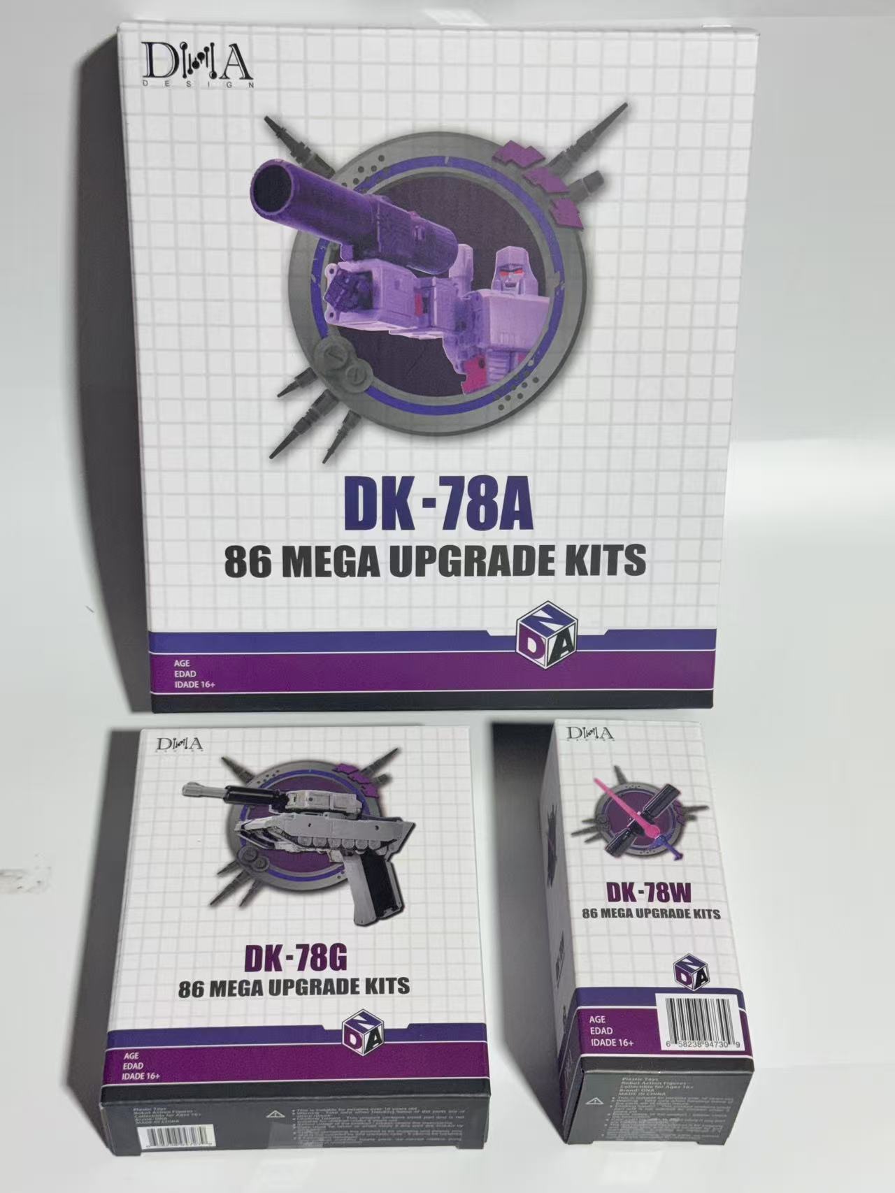 DNA DK78A DK78G DK78W Upgrade  - Model Kit Robot recensie en prijs