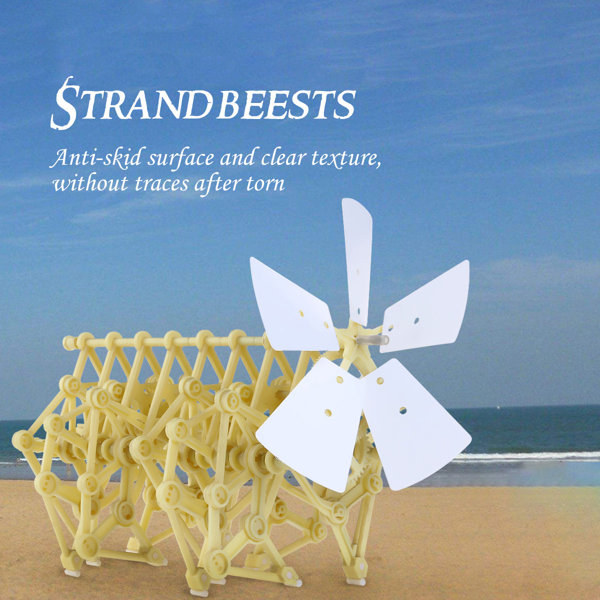Wind-aangedreven Strandbeest M - Model Kit Robot recensie en prijs