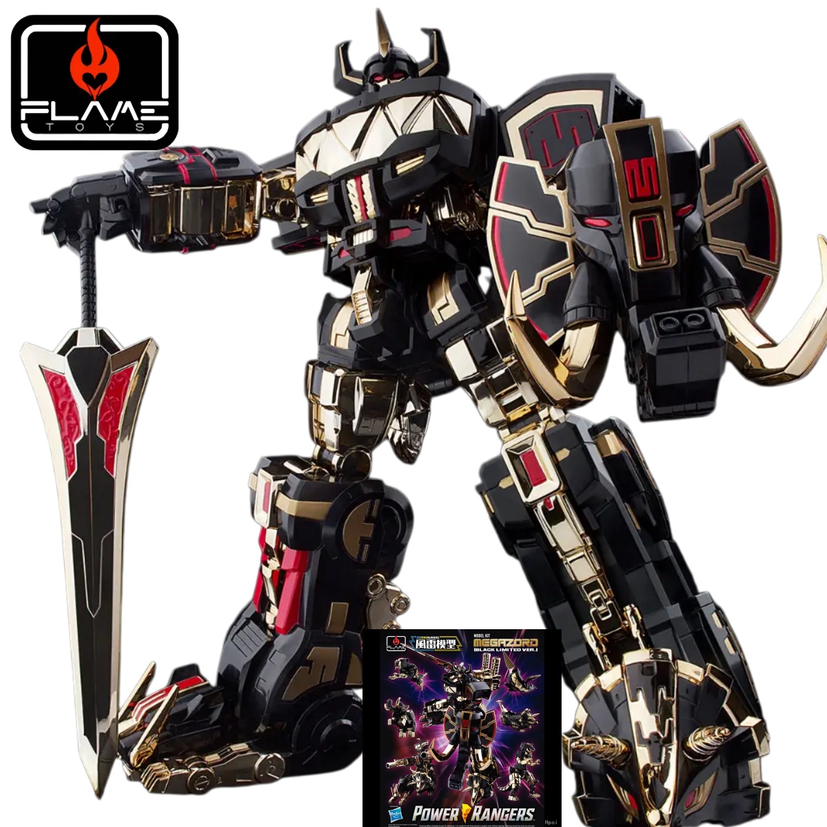 Flame Toys Furai Model Megazor - Model Kit Megazord recensie en prijs